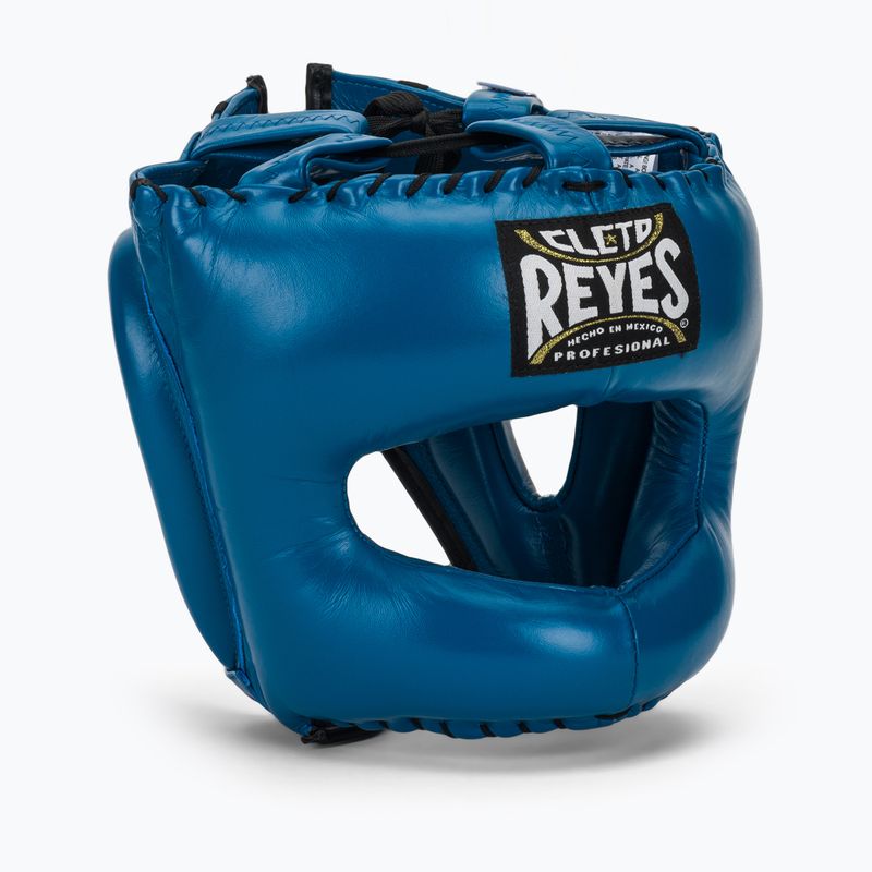 Cleto Reyes hegyes arcú nylon bárkás kék boxsisak