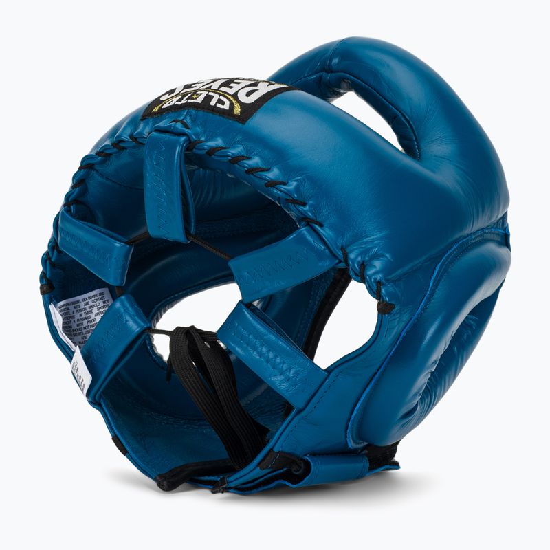 Cleto Reyes hegyes arcú nylon bárkás kék boxsisak 6
