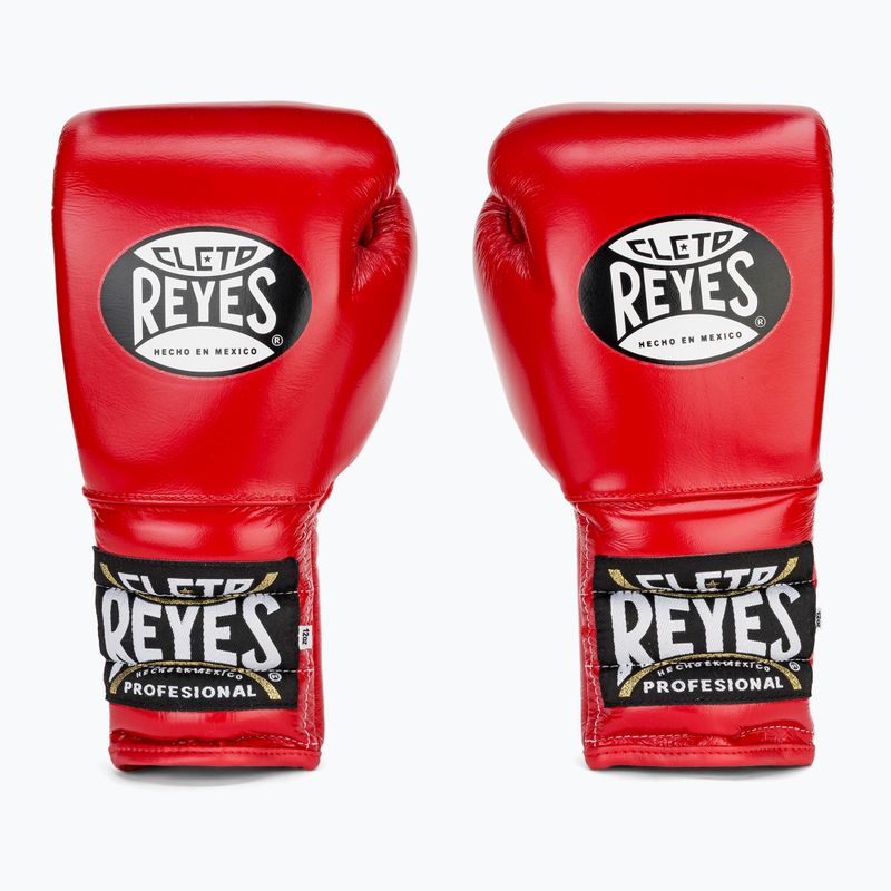 Boxkesztyű Cleto Reyes Lace Up Sparring red 2