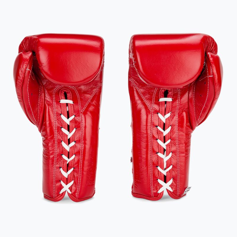 Boxkesztyű Cleto Reyes Lace Up Sparring red 3