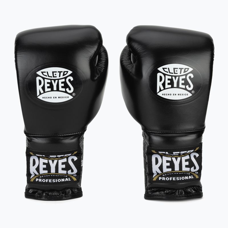 Boxkesztyű Cleto Reyes Traning Thumb black/silver 2