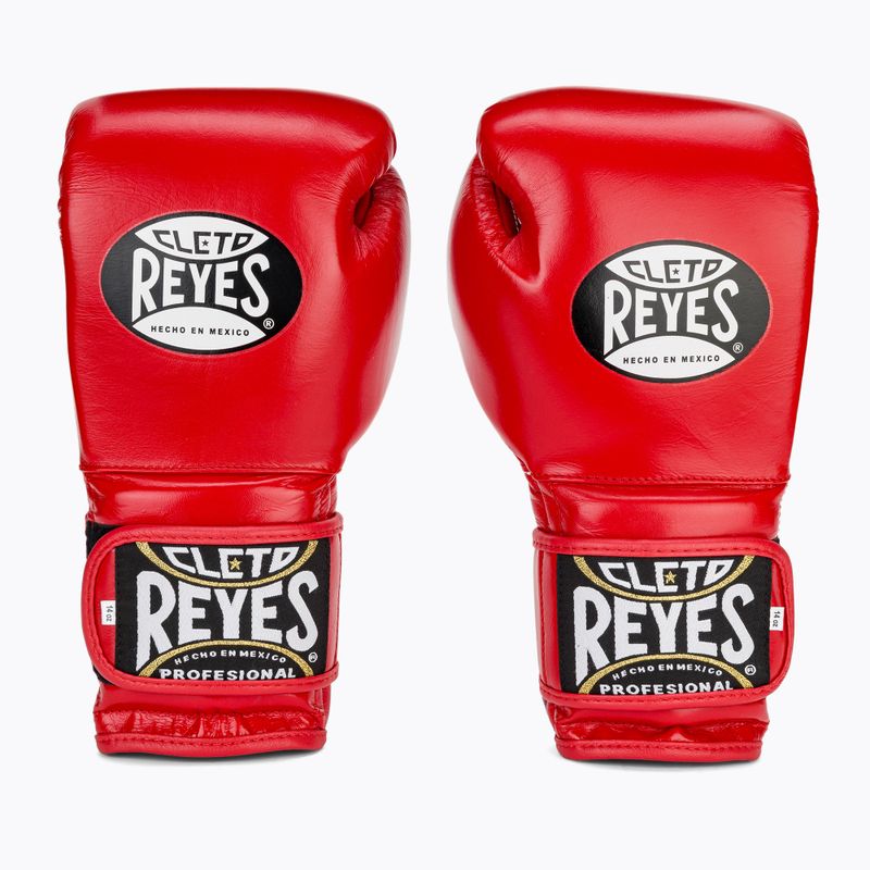 Boxkesztyű Cleto Reyes Velcro Sparring red 2