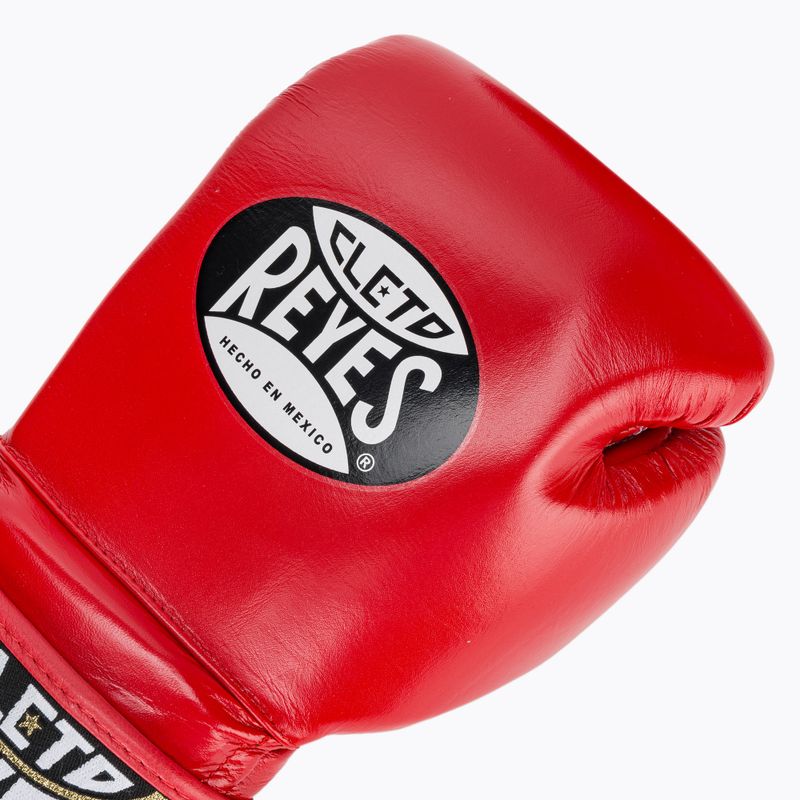 Boxkesztyű Cleto Reyes Velcro Sparring red 5