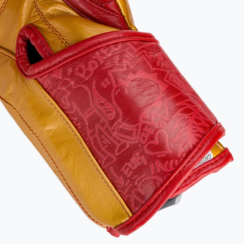 Boxkesztyű Cleto Reyes High Precision Training Leather red/gold 7