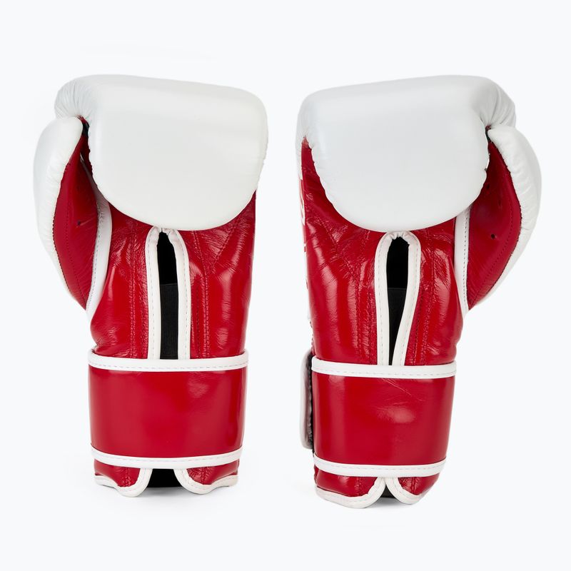 Boxkesztyű Cleto Reyes Velcro Sparring red/white green red 2