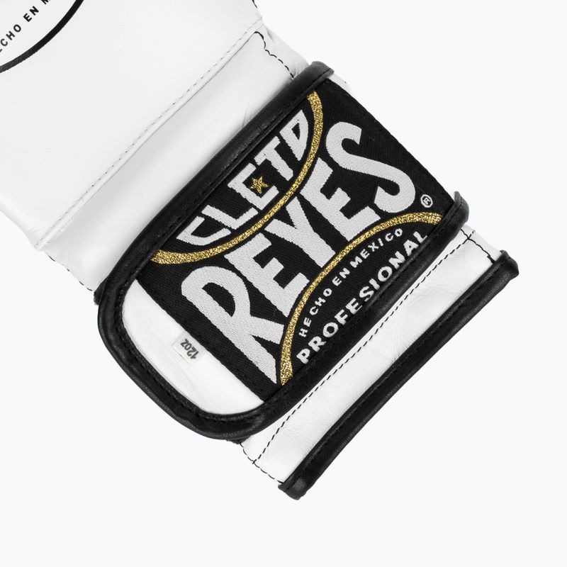 Boxkesztyű Cleto Reyes Velcro Sparring white/black 5