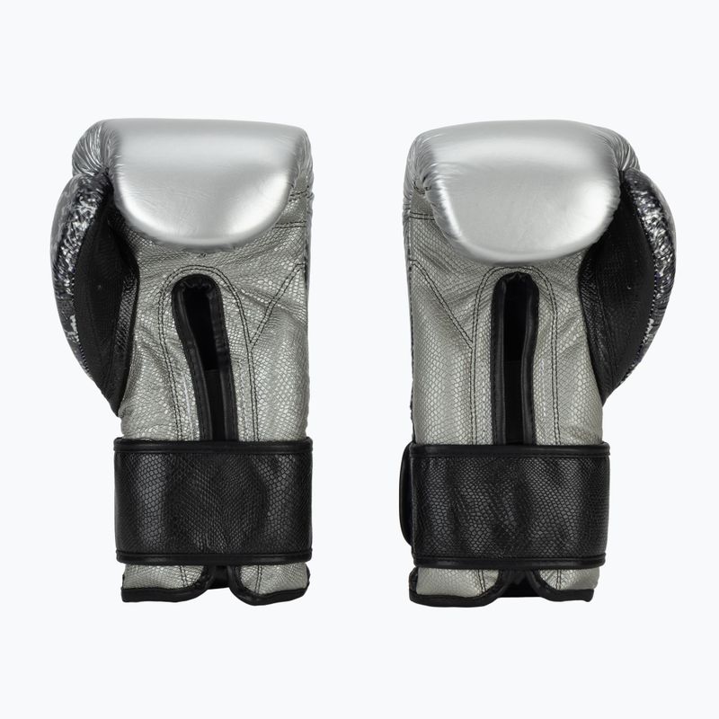 Boxkesztyű Cleto Reyes Velcro Sparring silver/black 3