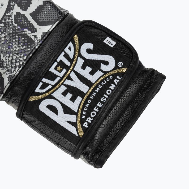 Boxkesztyű Cleto Reyes Velcro Sparring silver/black 6
