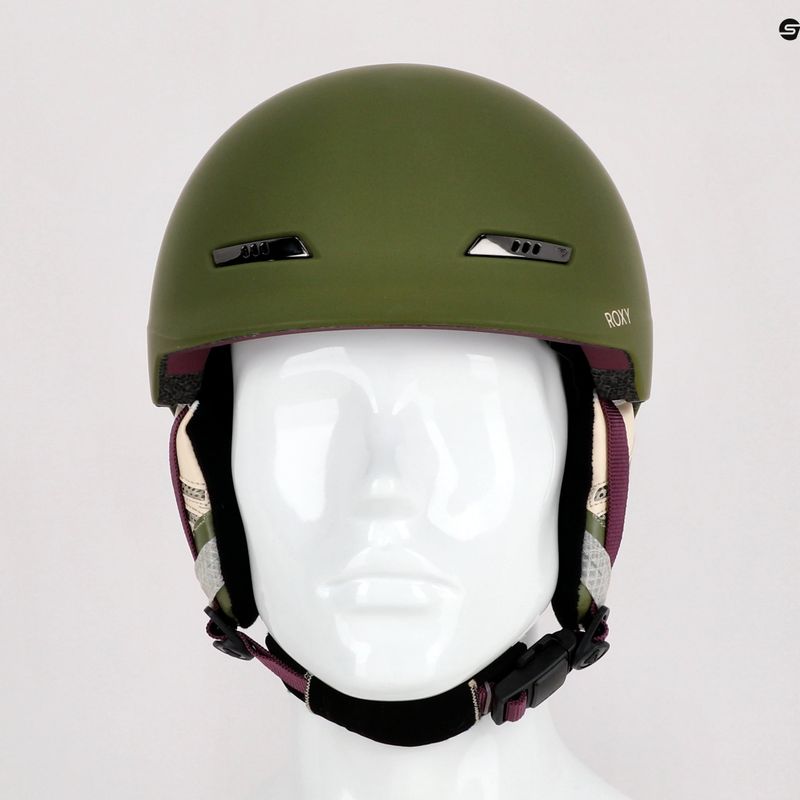Női snowboard sisak ROXY Angie 2021 burnt olive 9