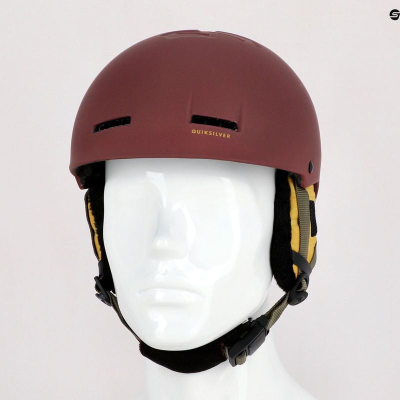 Quiksilver SKYLAB SRT M HLMT síbukósisak bordó EQYTL03059-RRG0 9