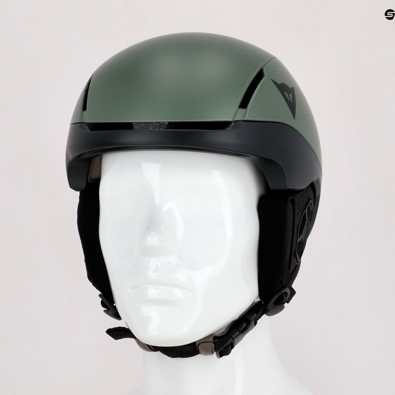 Sí sisak Dainese Elemento military green/black 9