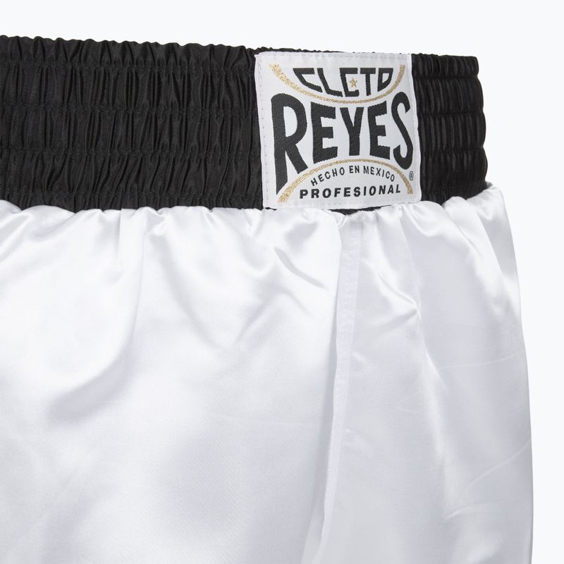 Férfi boxnadrág Cleto Reyes Satin Boxing white/black 3