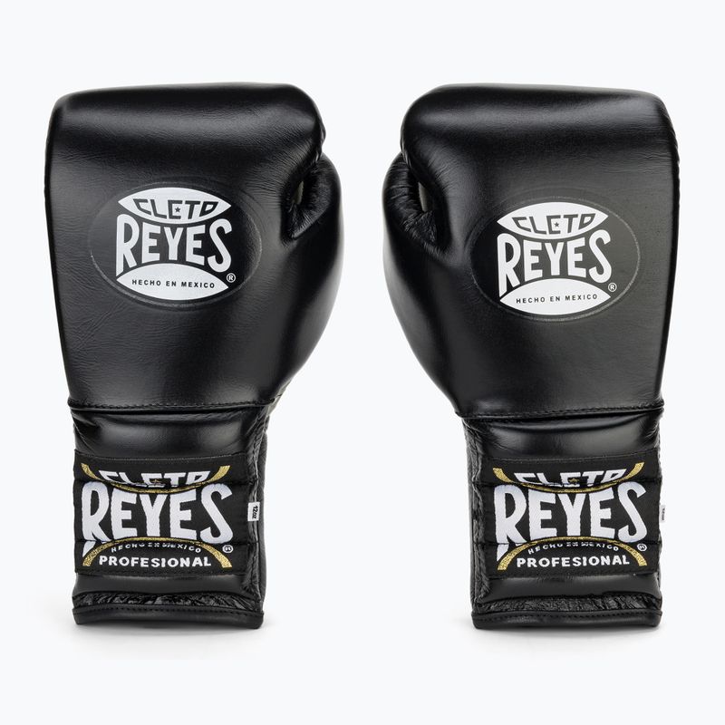 Cleto Reyes Lace Up Sparring fekete boxkesztyű 2