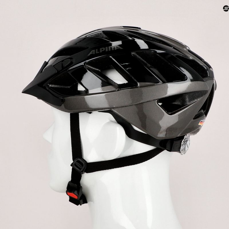 Kerékpáros sisak Alpina Panoma 2.0 black/anthracite 9