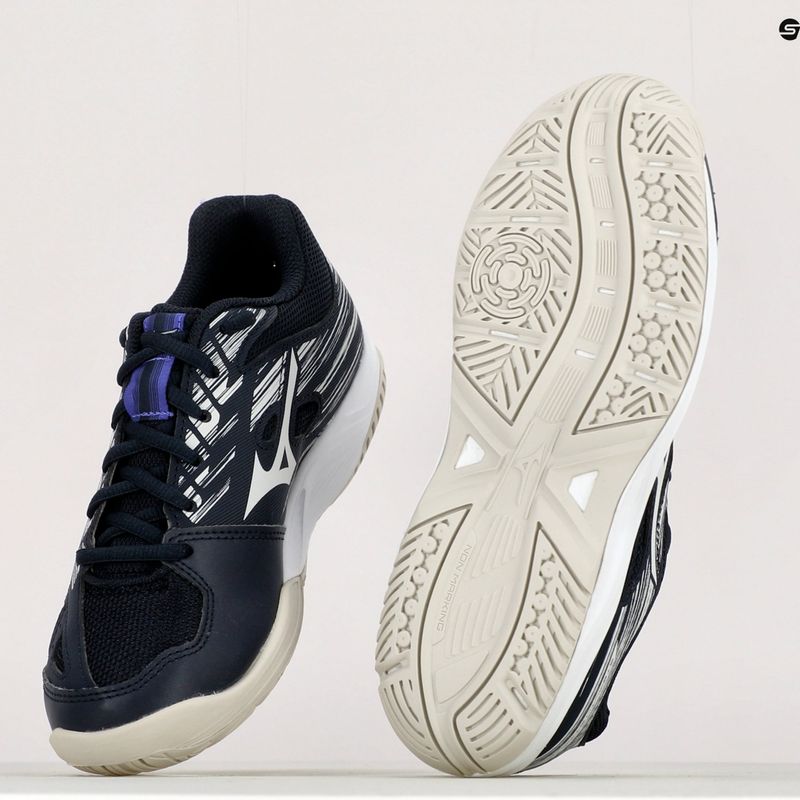 Mizuno Stealth Star C gyermek kézilabdacipő tengerészkék X1GC2107K02 16