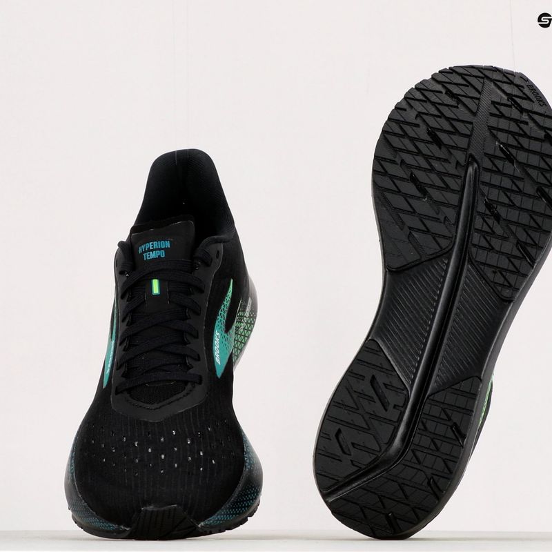 Férfi futócipő BROOKS Hyperion Tempo fekete-zöld 1103391 17