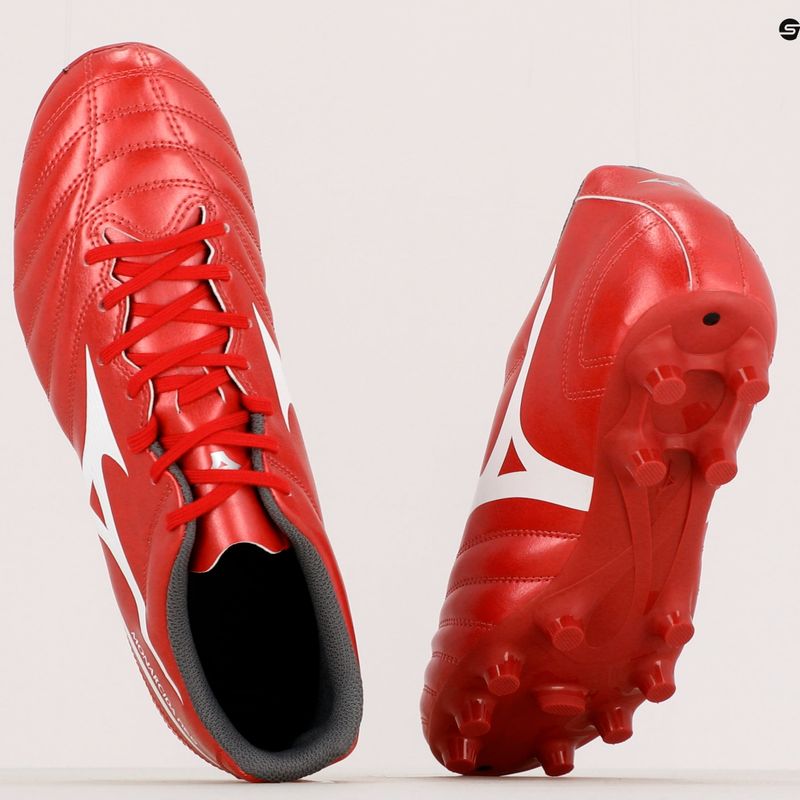 Mizuno Monarcida II Sel MD férfi futballcipő piros P1GA222560 16