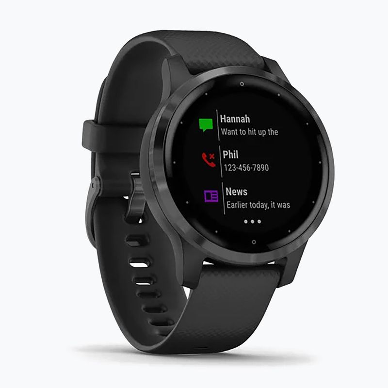 Garmin Vivoactive 4S sportóra fekete 010-02172-13 3