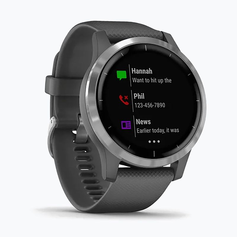Garmin Vivoactive 4 sportóra szürke 010-02174-03 3