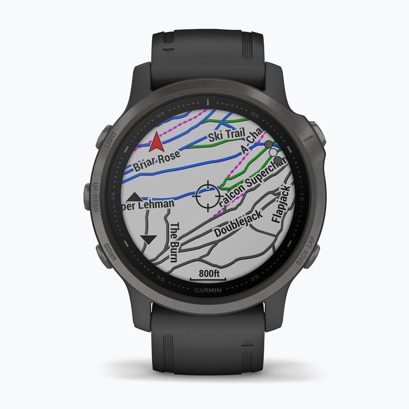 Garmin Fenix 6S Sapphire sportóra fekete 010-02159-25 2