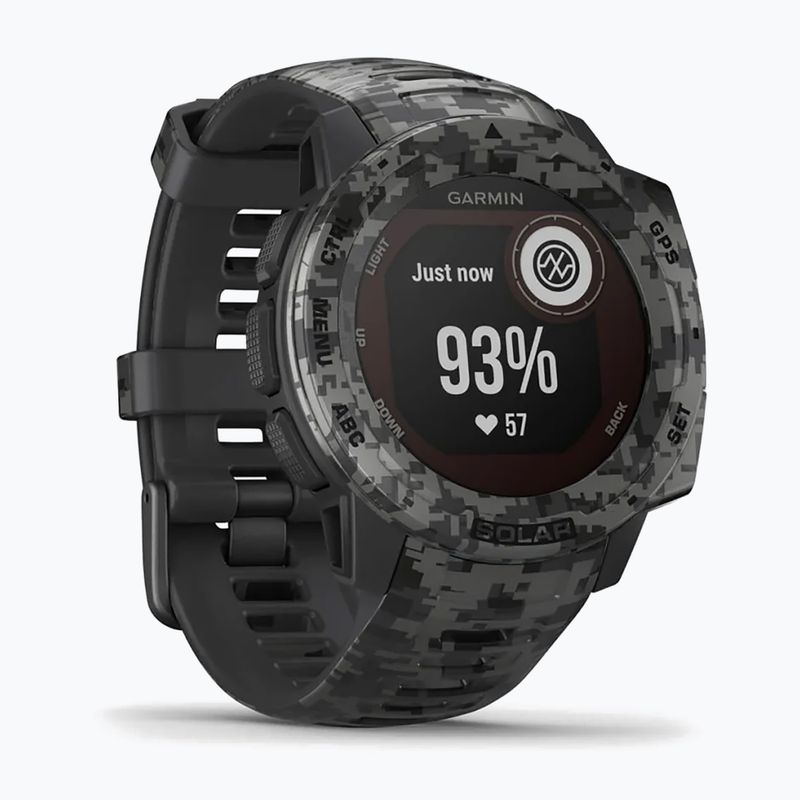 Garmin Instinct Solar Camo Edition sportóra fekete 010-02293-05 3