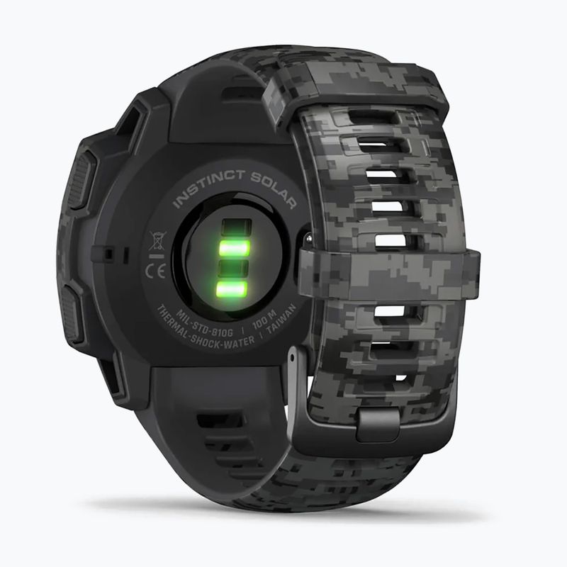 Garmin Instinct Solar Camo Edition sportóra fekete 010-02293-05 6