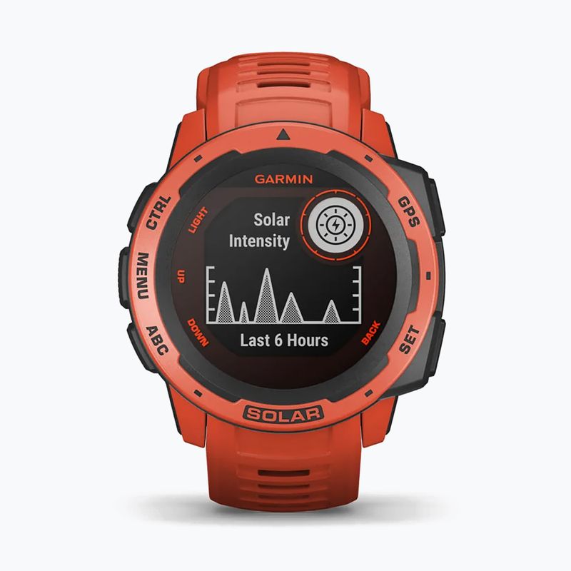 Garmin Solar sportóra piros 010-02293-20 2