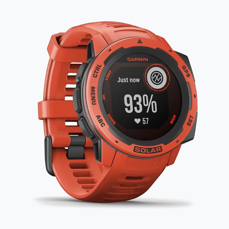 Garmin Solar sportóra piros 010-02293-20 3