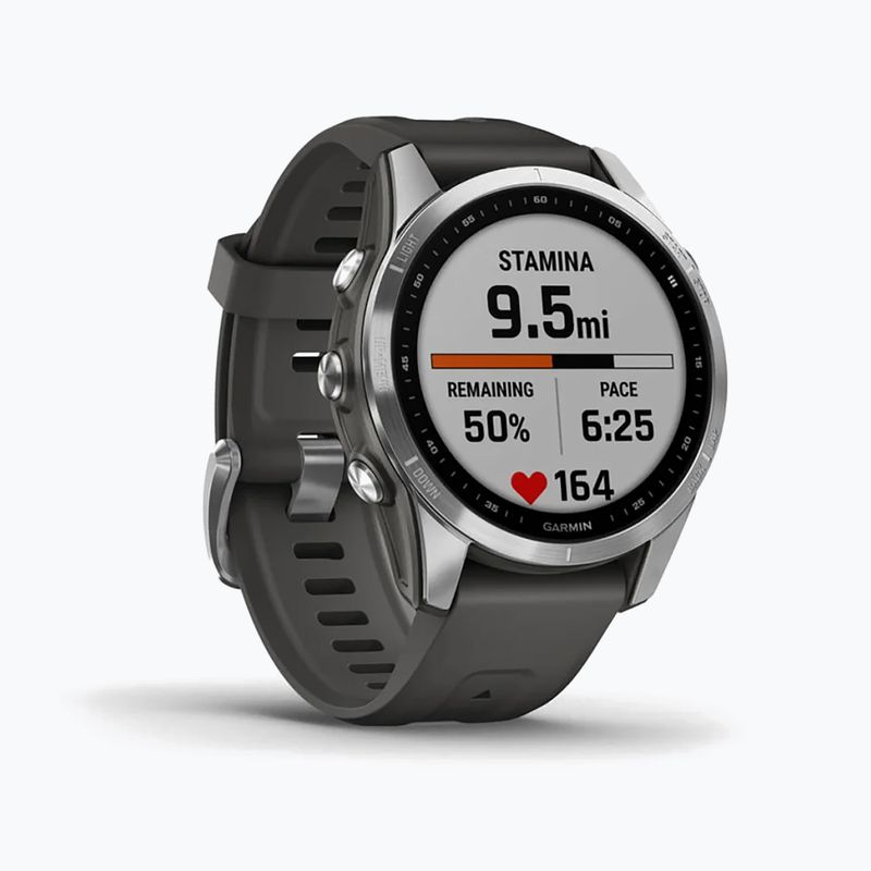 Garmin Fenix 7S Hrm Elevate Ox sportóra ezüst 010-02539-01 3