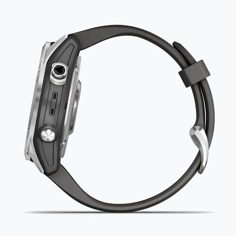 Garmin Fenix 7S Hrm Elevate Ox sportóra ezüst 010-02539-01 5