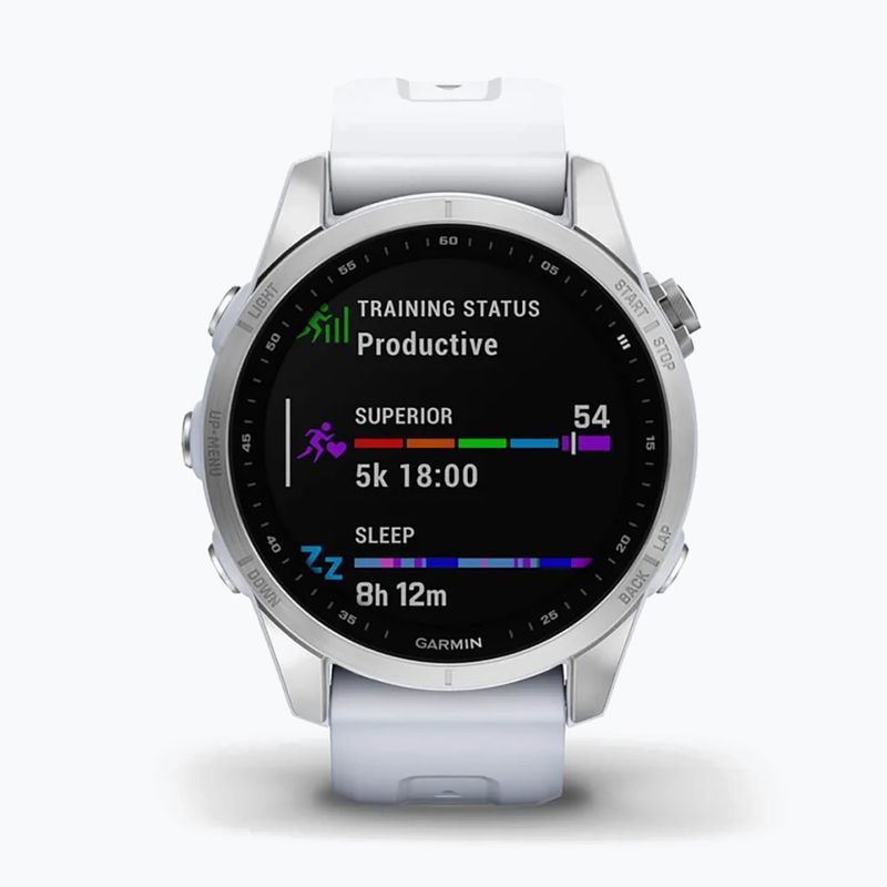 Garmin Fenix 7S Hrm Elevate Ox sportóra ezüst 010-02539-03 2