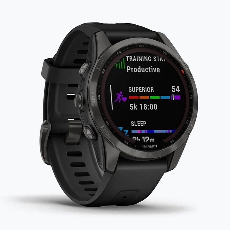 Garmin Fenix 7S Sapphire Solar Hrm Elevate Ox sportóra fekete 010-02539-25 3