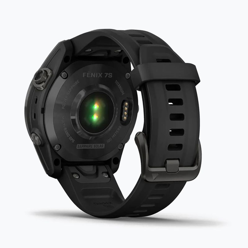 Garmin Fenix 7S Sapphire Solar Hrm Elevate Ox sportóra fekete 010-02539-25 6