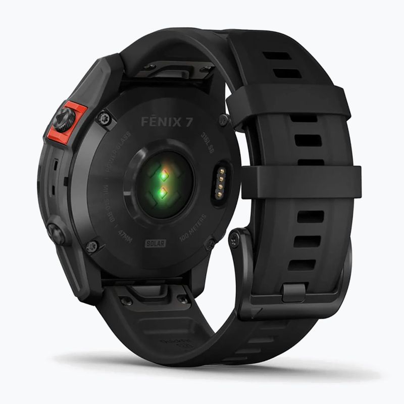 Garmin Fenix 7 Solar Hrm Elevate Ox sportóra fekete 010-02540-11 6