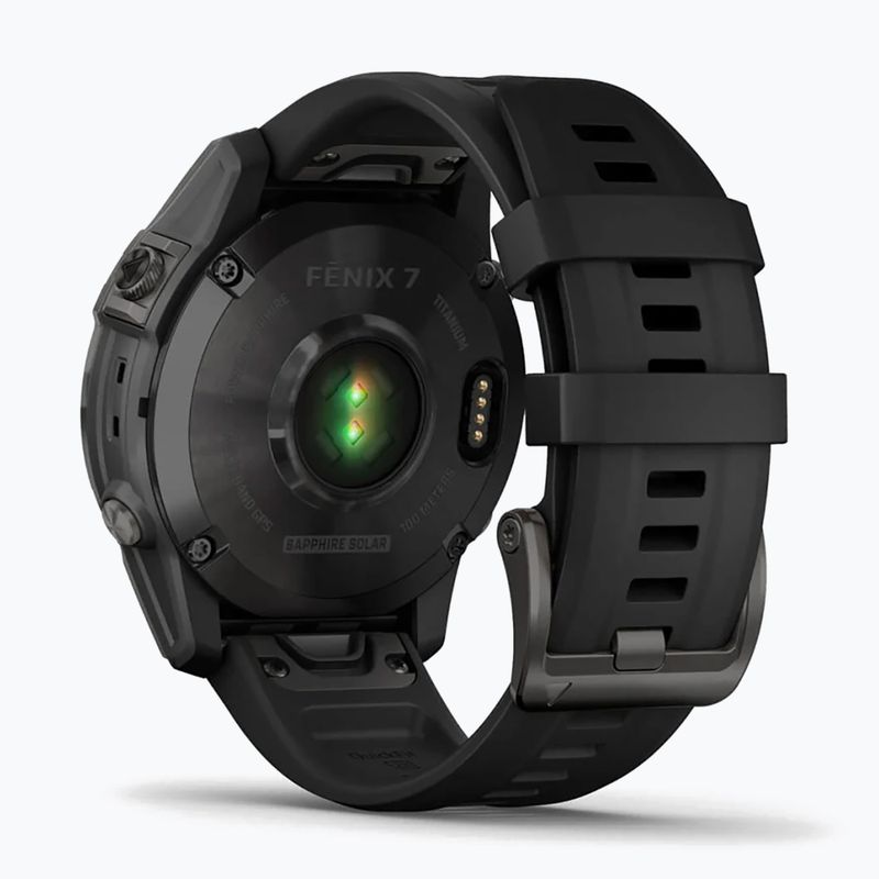 Garmin Fenix 7 Sapphire Solar Hrm Elevate Ox sportóra fekete 010-02540-21 6