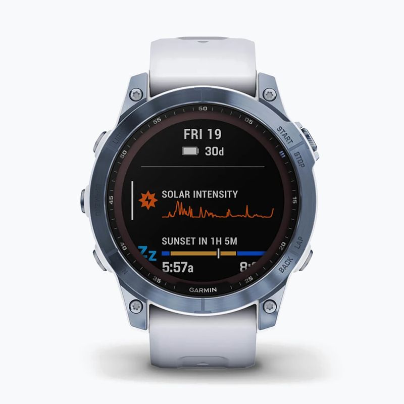 Garmin Fenix 7 Sapphire Solar Hrm Elevate Ox sportóra kék 010-02540-25 2