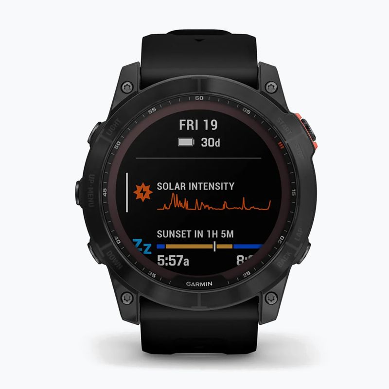 Óra Garmin Fenix 7X Solar Hrm Elevate Ox szürke 010-02541-01 2