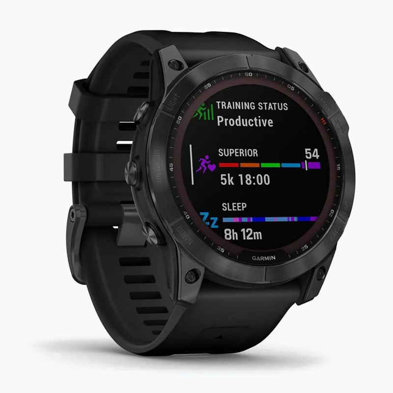 Óra Garmin Fenix 7X Solar Hrm Elevate Ox szürke 010-02541-01 3