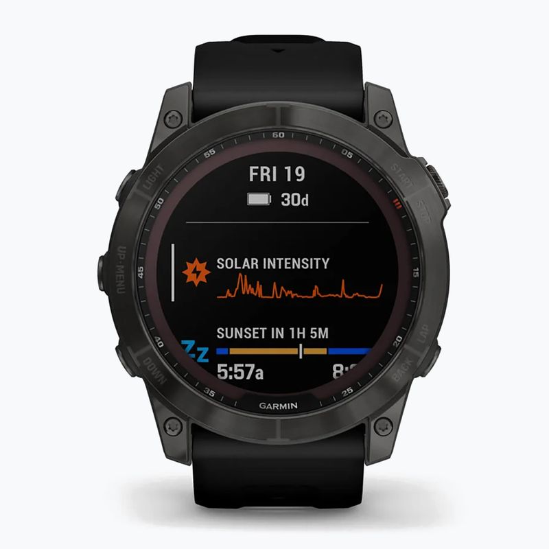 Garmin Fenix 7X Sapphire Solar Hrm Elevate Ox sportóra fekete 010-02541-11 2