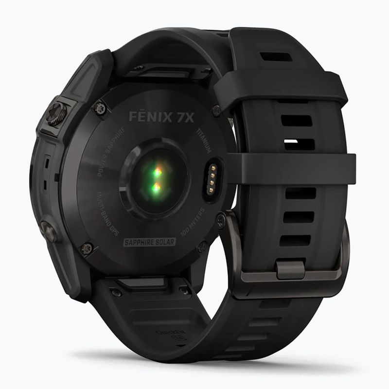 Garmin Fenix 7X Sapphire Solar Hrm Elevate Ox sportóra fekete 010-02541-11 6