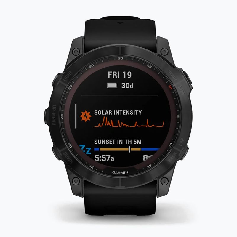 Garmin Fenix 7X Sapphire Solar Hrm Elevate Ox sportóra fekete 010-02541-23 2