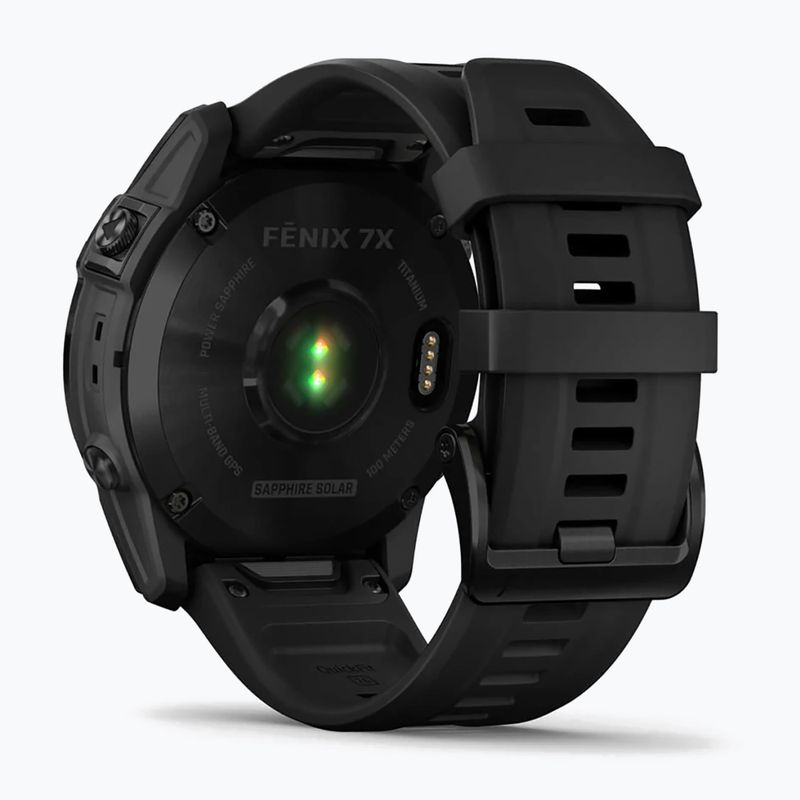 Garmin Fenix 7X Sapphire Solar Hrm Elevate Ox sportóra fekete 010-02541-23 6