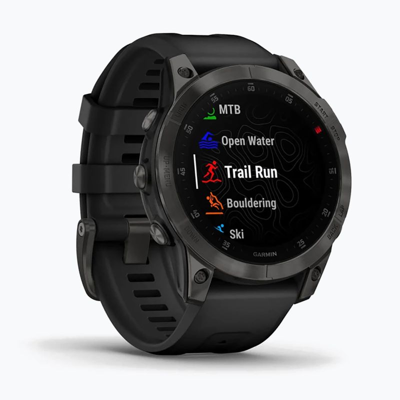Garmin Epix 2 Sapphire HRM Elevate Ox sportóra fekete 010-02582-11 3