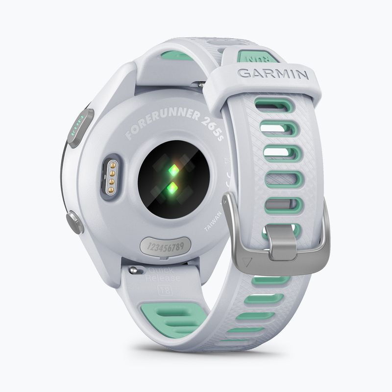 Óra Garmin Forerunner 265S white neo tropic/mint 4