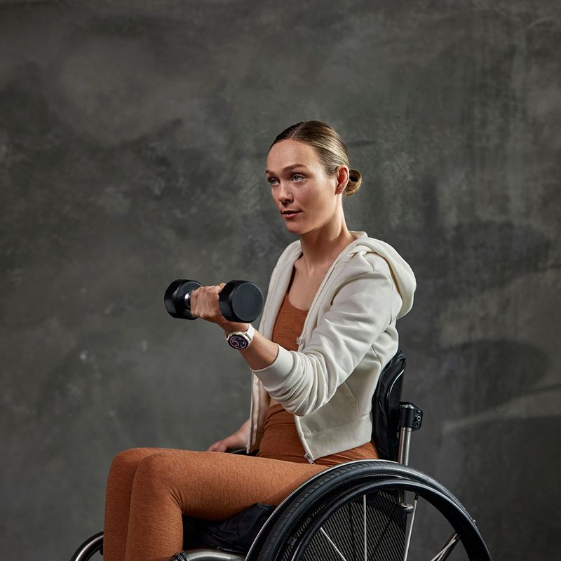 Okosóra Garmin Venu 3S soft gold/french gray 8