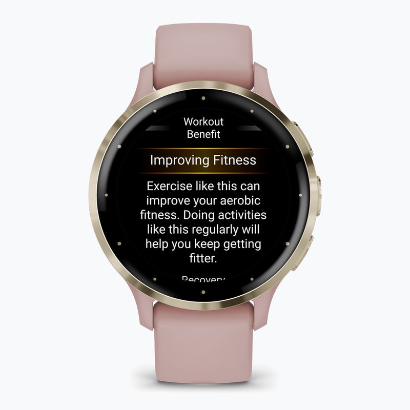 Óra Garmin Venu 3S soft gold/dust rose 2