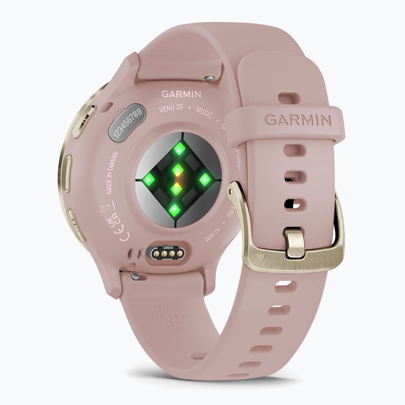 Óra Garmin Venu 3S soft gold/dust rose 4