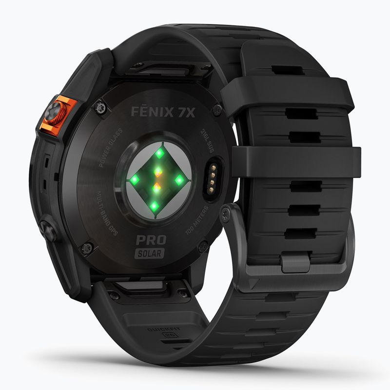 Karóra Garmin Fenix 7X Pro Solar slate gray/black 4