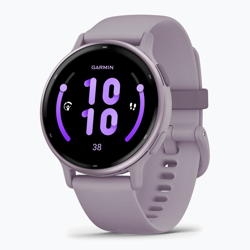 Garmin Vivoactive 5 okosóra metallic orchid aluminum bezel/orchid 3