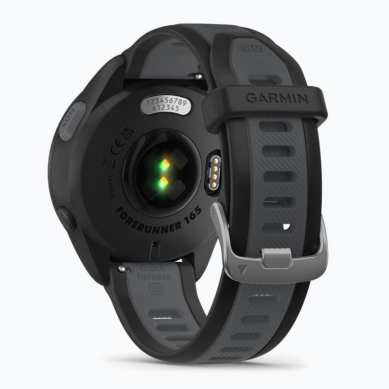 Garmin Forerunner 165 karóra black/slate gray 4